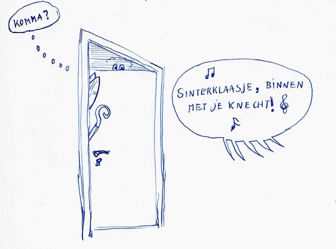 Sinterklaasje komma